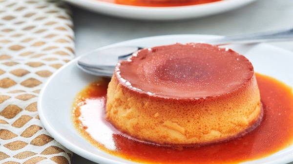 receta para preparar flan de fiesta