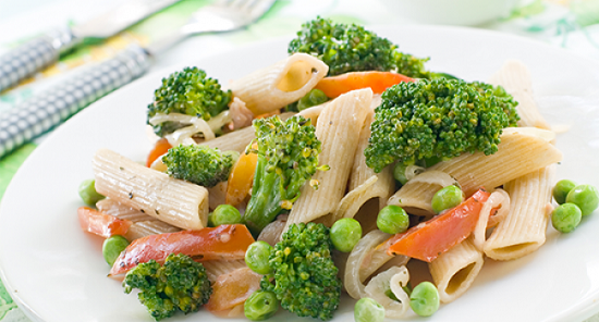 pasta con verduras