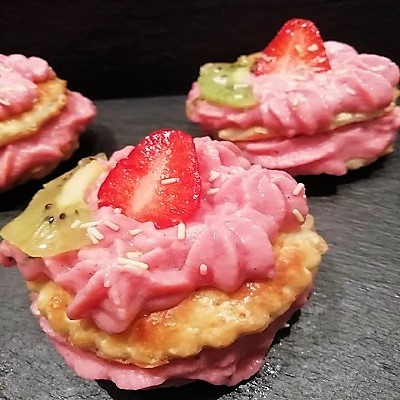 pastelitos de fresa