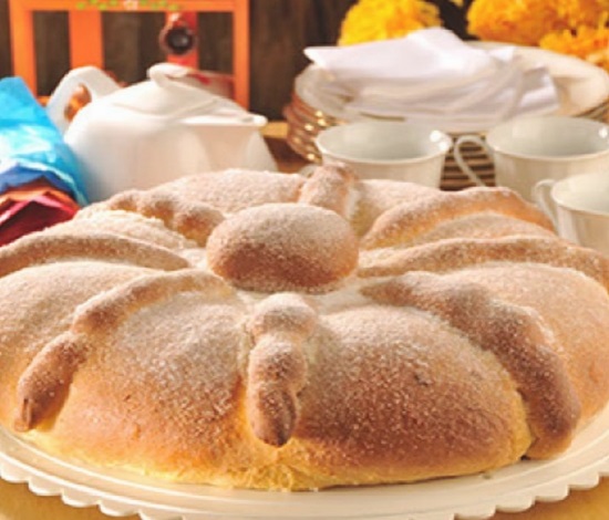 receta de cocina para preparar pan de muerto