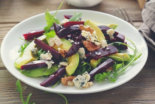 ensalada con remolacha