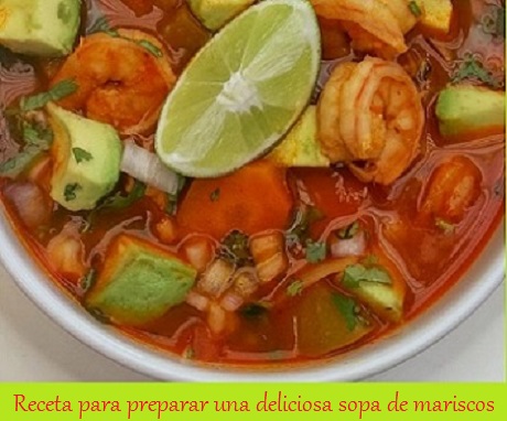 sopa de mariscos