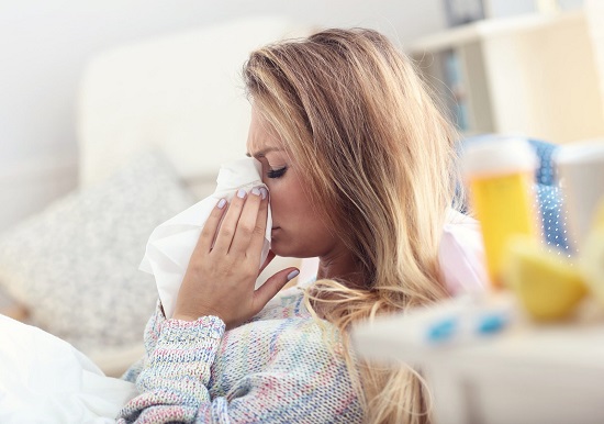 sntomas de la gripe