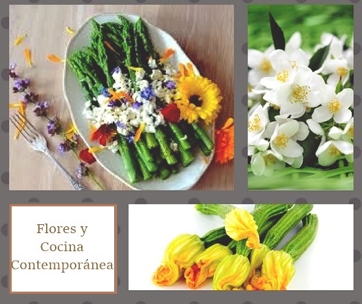 flores en la cocina contempornea