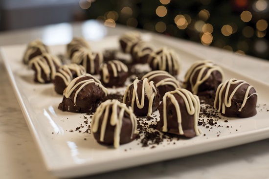 receta de trufas navideas