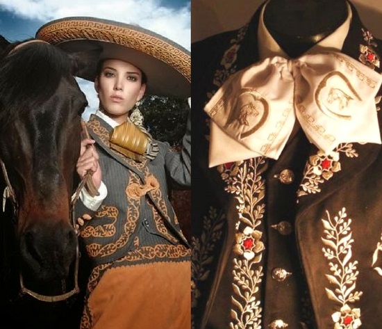 trajes para una noche mexicana