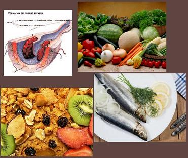 alimentacin contra la trombosis