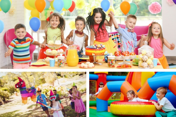 men� para fiesta infantil