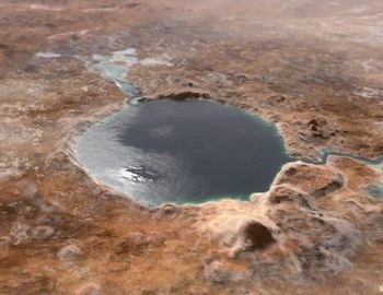 pruebas de agua en marte