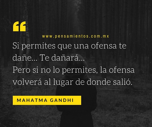 pensamiento de mahatma ghandi