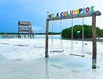isla columpios, en yucat�n