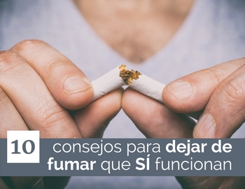 10 consejos efectivos para dejar de fumar