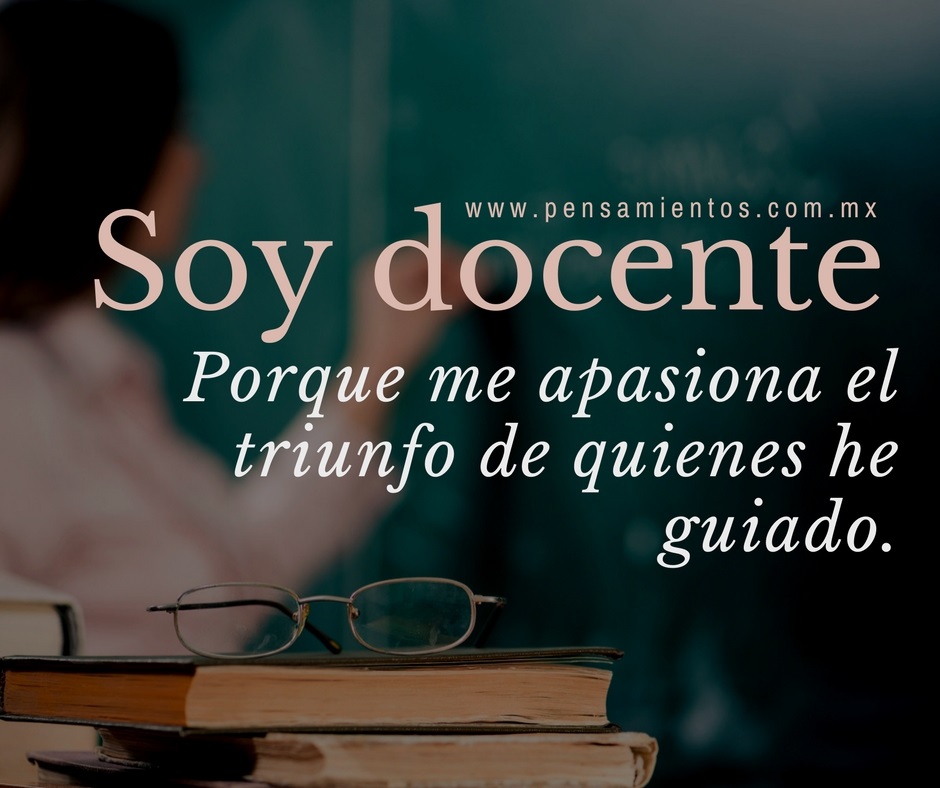 soy docente