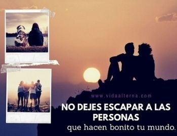 no dejes escapar a las personas