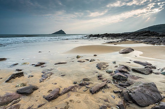 playa de wembury, inglaterra